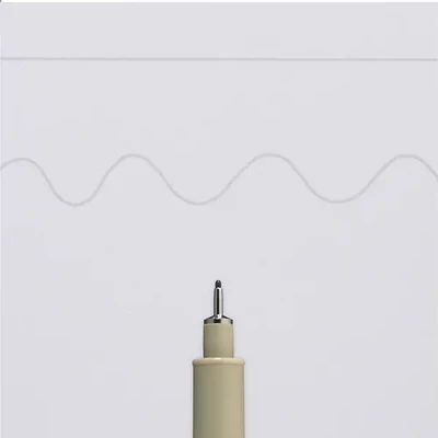 Sakura Pigma Micron 05 műszaki rajztoll, 0,45 mm - világosszürke