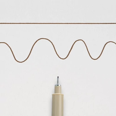 Sakura Pigma Micron 05 műszaki rajztoll, 0,45 mm - szépia