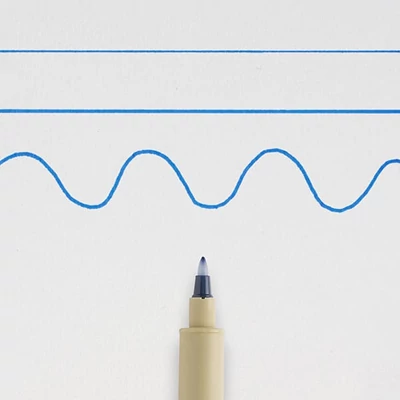 Sakura Pigma Micron PN rajztoll (tűfilc) - 36, blue