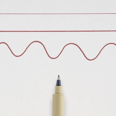 Sakura Pigma Micron PN rajztoll (tűfilc) - 22, burgundy