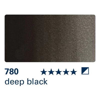 Schmincke Aqua Drop folyékony akvarell festék, 30 ml - 780, deep black