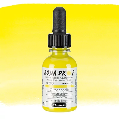 Schmincke Aqua Drop folyékony akvarell festék, 30 ml - 200, lemon yellow