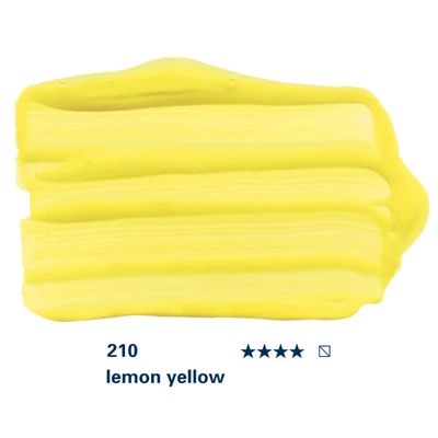 Schmincke College akrilfesték, 75 ml - 210, lemon yellow