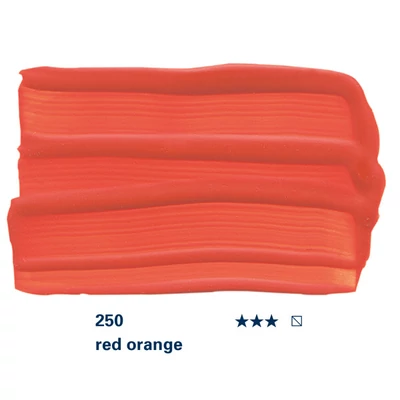 Schmincke College akrilfesték, 75 ml - 250, red orange