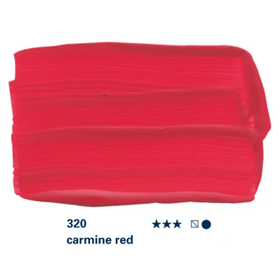 Schmincke College akrilfesték, 750 ml - 320, carmine red