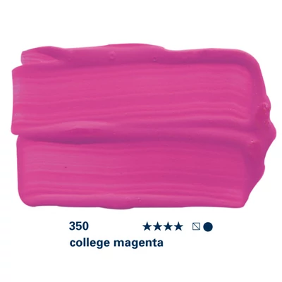 Schmincke College akrilfesték, 75 ml - 350, college magenta