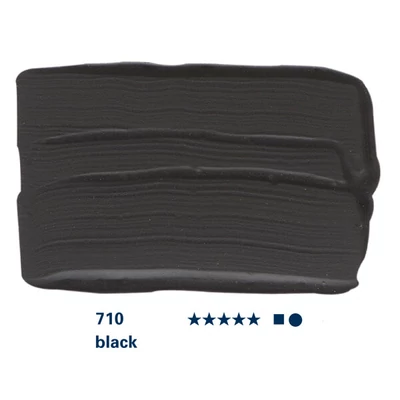 Schmincke College akrilfesték, 75 ml - 710, black