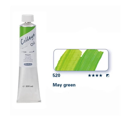 Schmincke College olajfesték, 200 ml - 520, may green