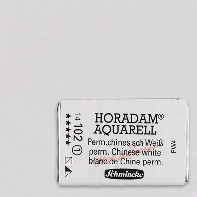 Schmincke Horadam akvarellfesték, 1/1 szilkés - 102, permanent chinese white