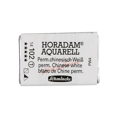 Schmincke Horadam akvarellfesték, 1/1 szilkés - 102, permanent chinese white