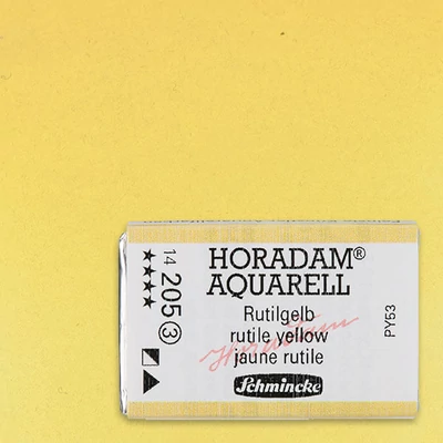 Schmincke Horadam akvarellfesték, 1/1 szilkés - 205, rutile yellow