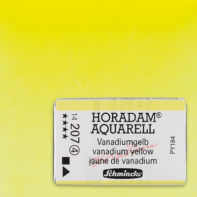 Schmincke Horadam akvarellfesték, 1/1 szilkés - 207, vanadium yellow
