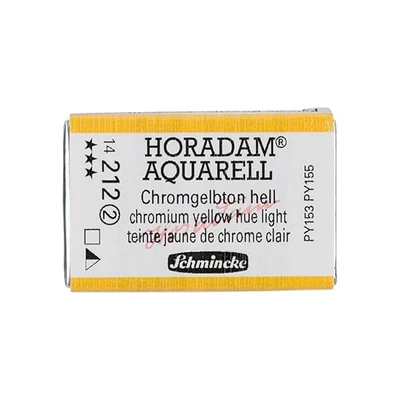Schmincke Horadam akvarellfesték, 1/1 szilkés - 212, chromium yellow hue light