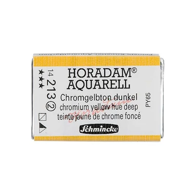 Schmincke Horadam akvarellfesték, 1/1 szilkés - 213, chromium yellow hue deep