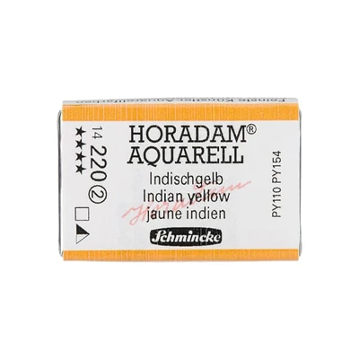 Schmincke Horadam akvarellfesték, 1/1 szilkés - 220, indian yellow