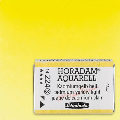 Schmincke Horadam akvarellfesték, 1/1 szilkés - 224, cadmium yellow light