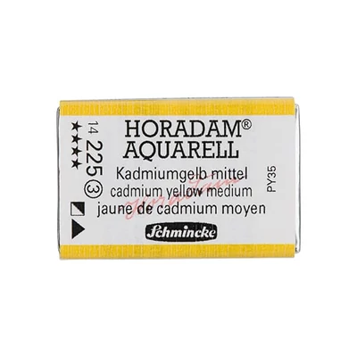 Schmincke Horadam akvarellfesték, 1/1 szilkés - 225, cadmium yellow medium