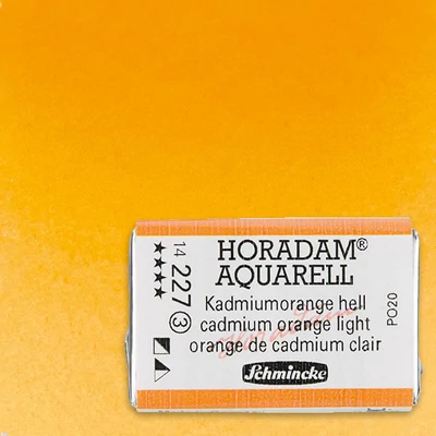 Schmincke Horadam akvarellfesték, 1/1 szilkés - 227, cadmium orange light