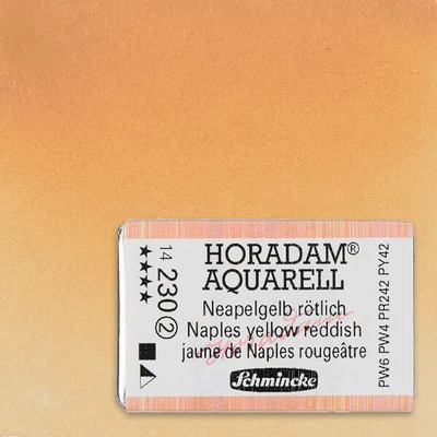 Schmincke Horadam akvarellfesték, 1/1 szilkés - 230, naples yellow reddish