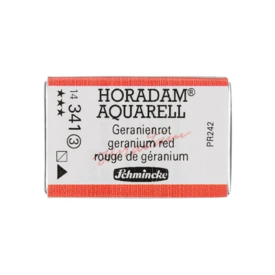 Schmincke Horadam akvarellfesték, 1/1 szilkés - 341, geranium red
