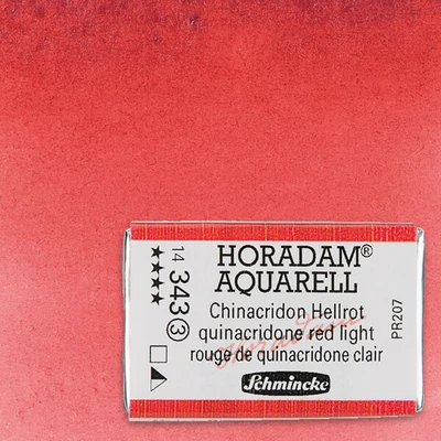Schmincke Horadam akvarellfesték, 1/1 szilkés - 343, quinacridone red light