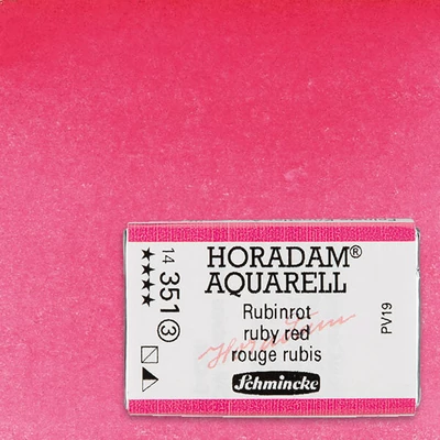 Schmincke Horadam akvarellfesték, 1/1 szilkés - 351, ruby red