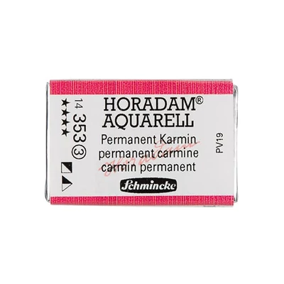 Schmincke Horadam akvarellfesték, 1/1 szilkés - 353, permanent carmine