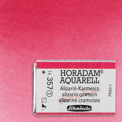Schmincke Horadam akvarellfesték, 1/1 szilkés - 357, alizarin crimson