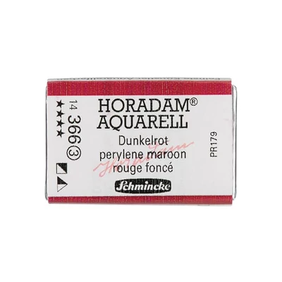 Schmincke Horadam akvarellfesték, 1/1 szilkés - 366, perylene maroon