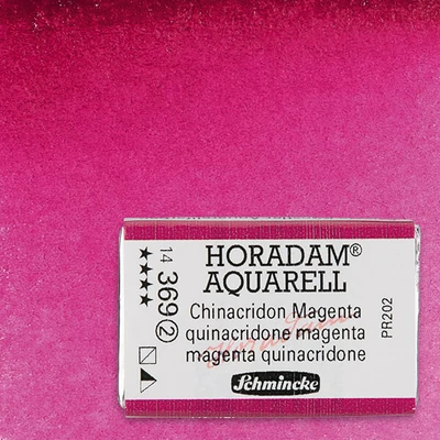 Schmincke Horadam akvarellfesték, 1/1 szilkés - 369, quinacridone magenta