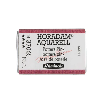 Schmincke Horadam akvarellfesték, 1/1 szilkés, granuláló - 370, potters pink