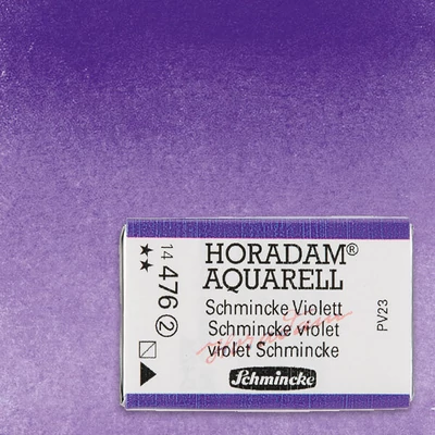 Schmincke Horadam akvarellfesték, 1/1 szilkés - 476, schmincke violet