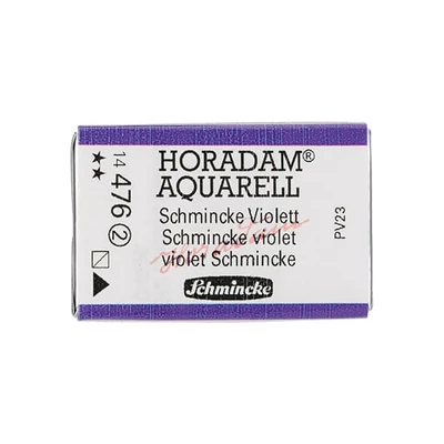 Schmincke Horadam akvarellfesték, 1/1 szilkés - 476, schmincke violet