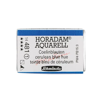 Schmincke Horadam akvarellfesték, 1/1 szilkés - 481, cerulean blue hue