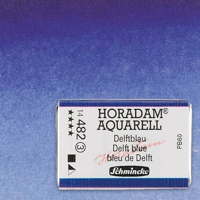Schmincke Horadam akvarellfesték, 1/1 szilkés - 482, delft blue