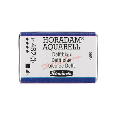 Schmincke Horadam akvarellfesték, 1/1 szilkés - 482, delft blue