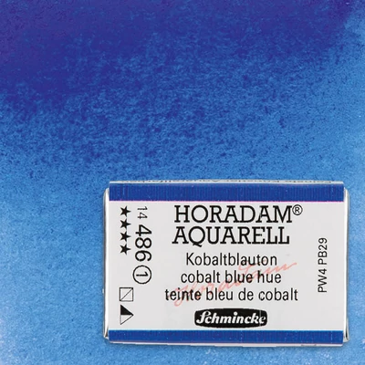 Schmincke Horadam akvarellfesték, 1/1 szilkés - 486, cobalt blue hue