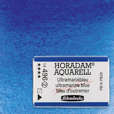 Schmincke Horadam akvarellfesték, 1/1 szilkés - 496, ultramarine blue