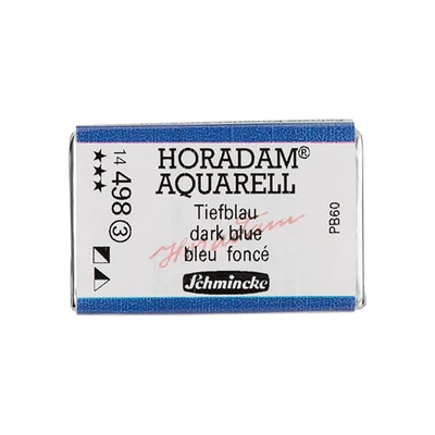 Schmincke Horadam akvarellfesték, 1/1 szilkés - 498, dark blue
