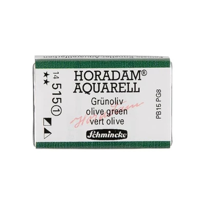 Schmincke Horadam akvarellfesték, 1/1 szilkés - 515, olive green