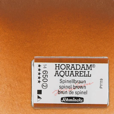 Schmincke Horadam akvarellfesték, 1/1 szilkés - 650, spinel brown