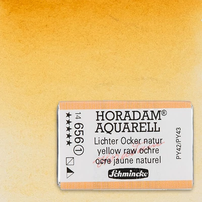 Schmincke Horadam akvarellfesték, 1/1 szilkés - 656, yellow raw ochre