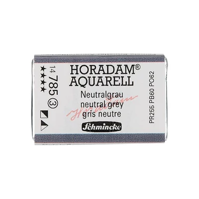 Schmincke Horadam akvarellfesték, 1/1 szilkés - 785, neutral grey