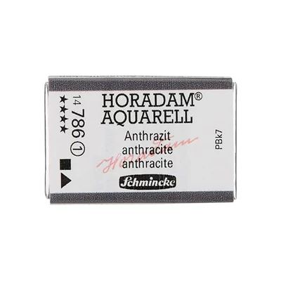 Schmincke Horadam akvarellfesték, 1/1 szilkés - 786, anthracite