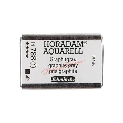 Schmincke Horadam akvarellfesték, 1/1 szilkés - 788, graphite grey