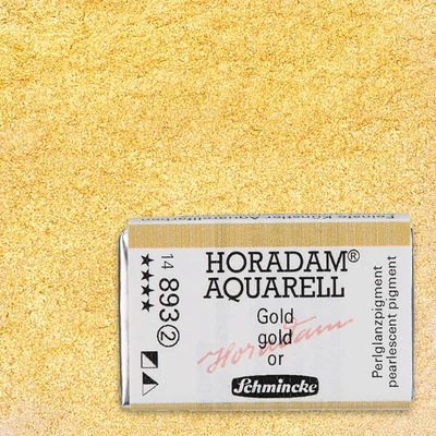Schmincke Horadam akvarellfesték, 1/1 szilkés - 893, gold
