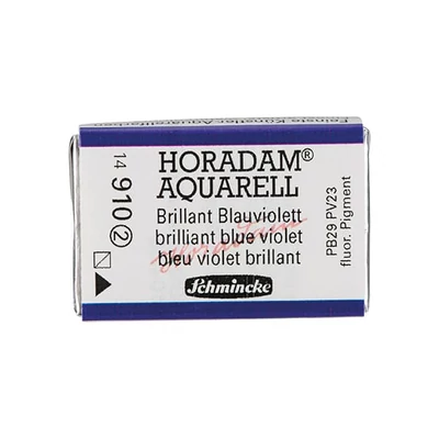 Schmincke Horadam akvarellfesték, 1/1 szilkés - 910, brilliant blue violet