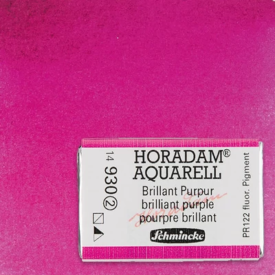 Schmincke Horadam akvarellfesték, 1/1 szilkés - 930, brilliant purple