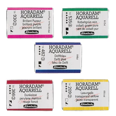 Schmincke Horadam akvarellfesték, 1/1 szilkés - különféle színekben
