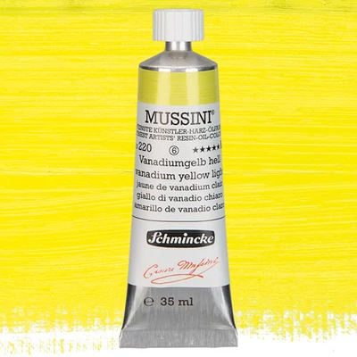 Schmincke Mussini olajfesték, 35 ml - 220, vanadium yellow light
